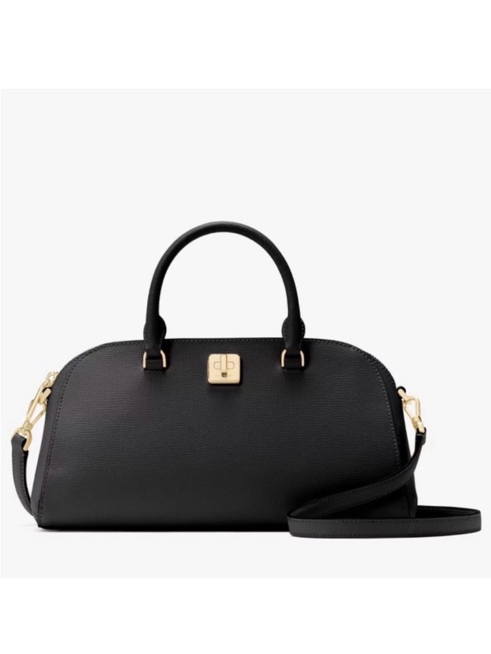 Quiet Luxury Kate Spade Phoebe East West Satchel Leather Crossbody